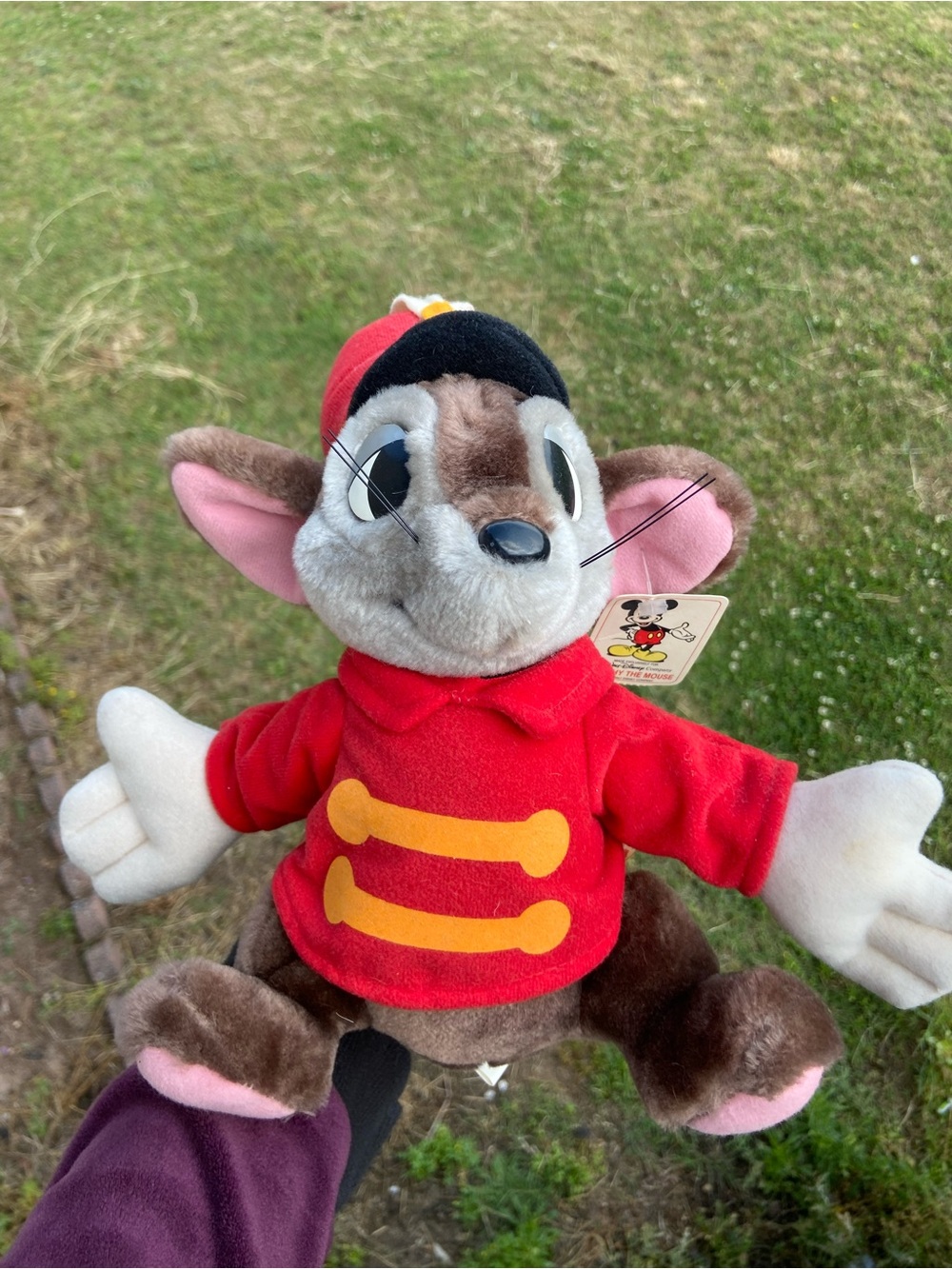 VintageTimothy Q. Mouse plush